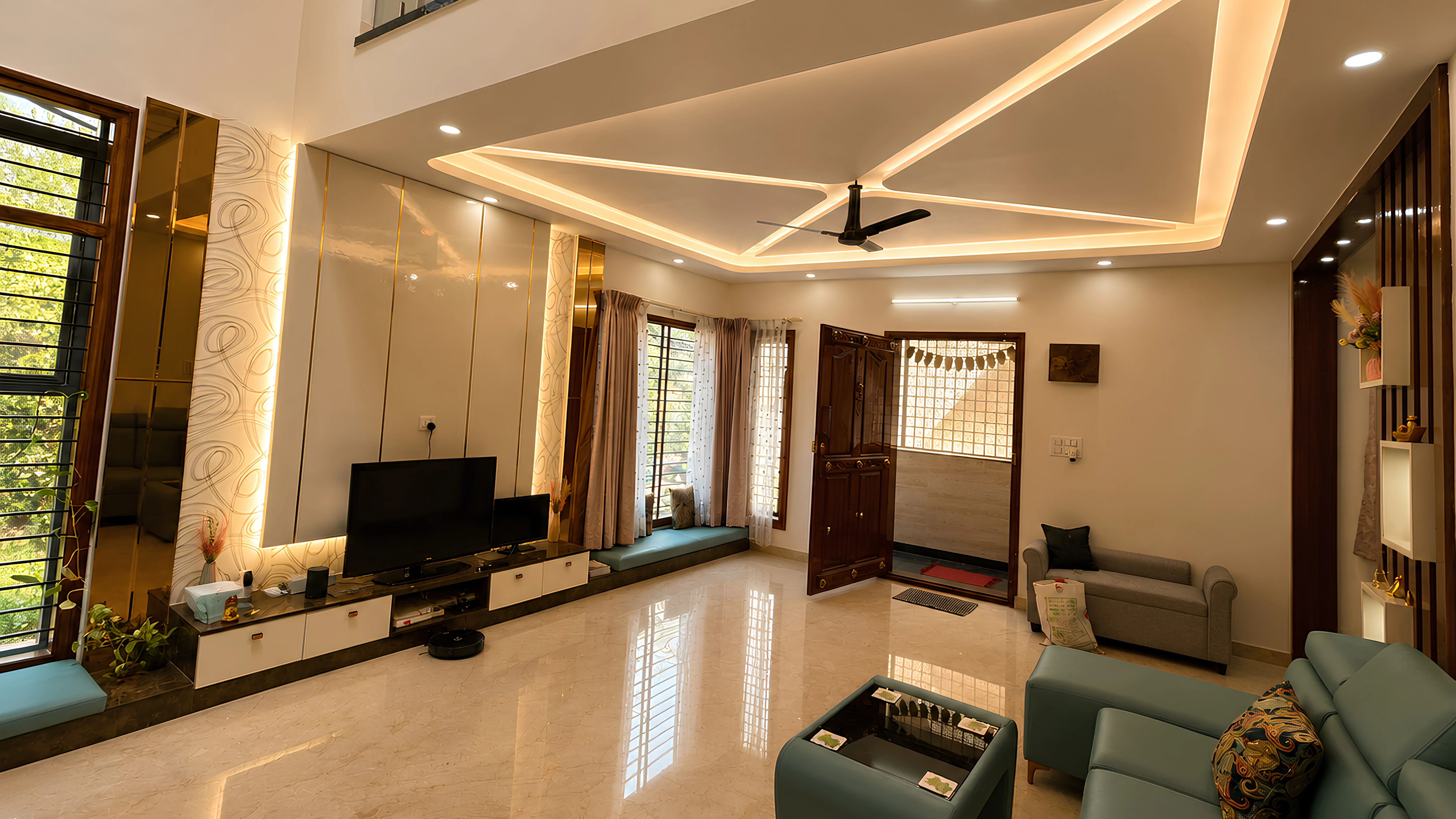 Luxury Living Room in Indiranagar