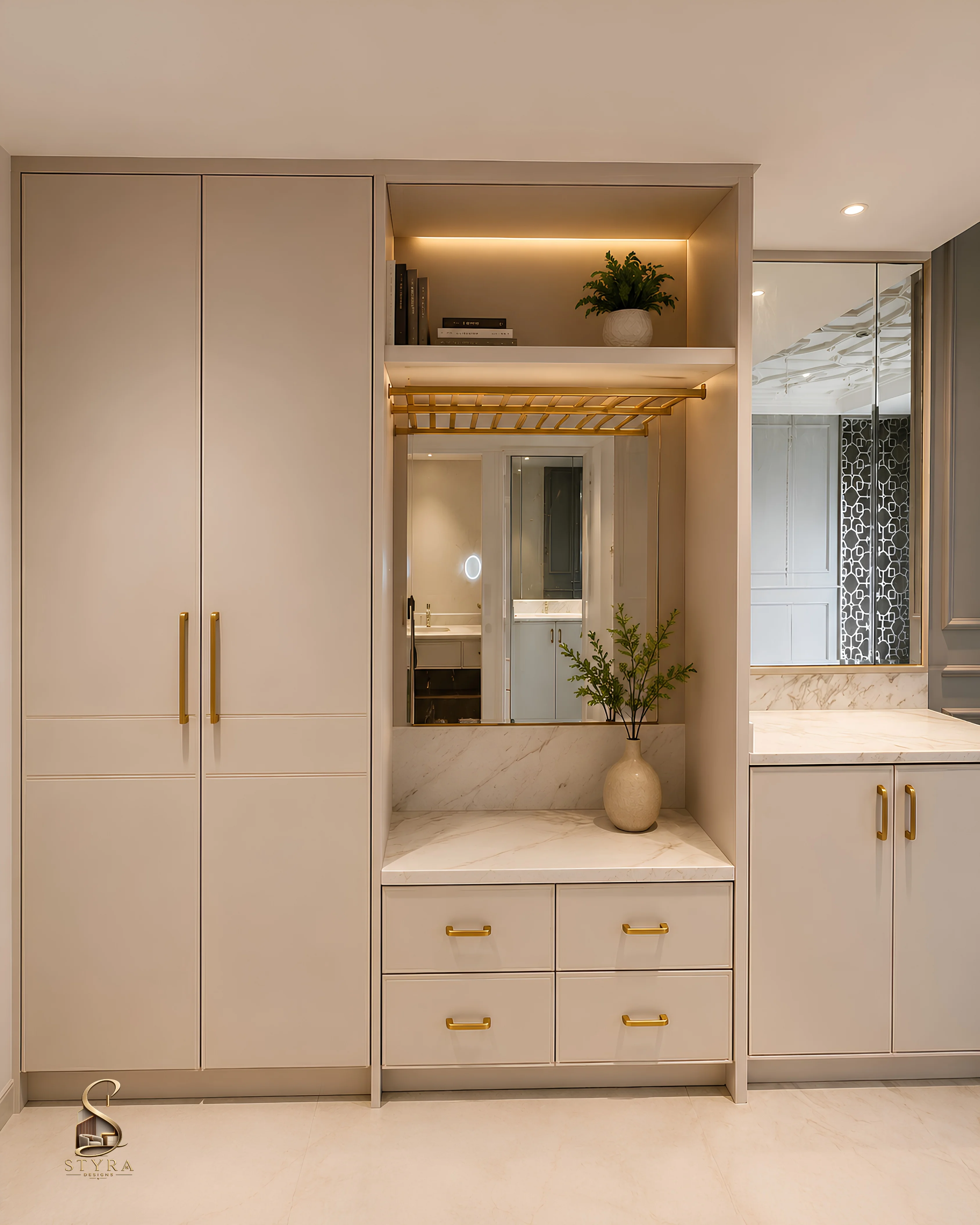 Instagram post - bedroom interior design in Bangalore