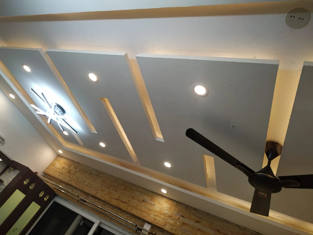 Designer ceiling pattern