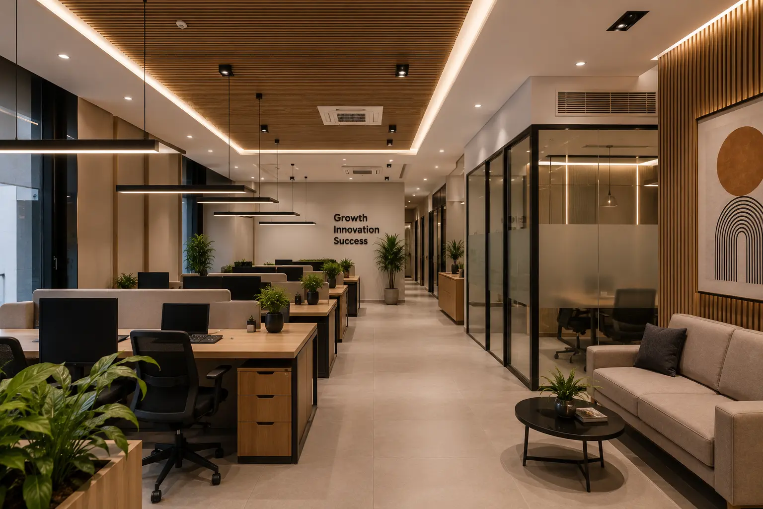 Commercial interior design in Bangalore