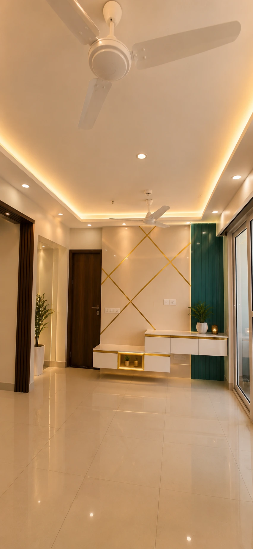 Luxury TV unit design