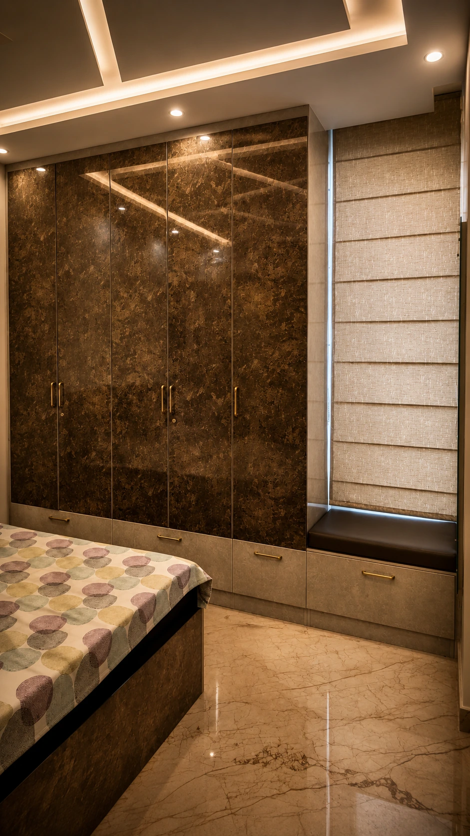 Sliding wardrobe design