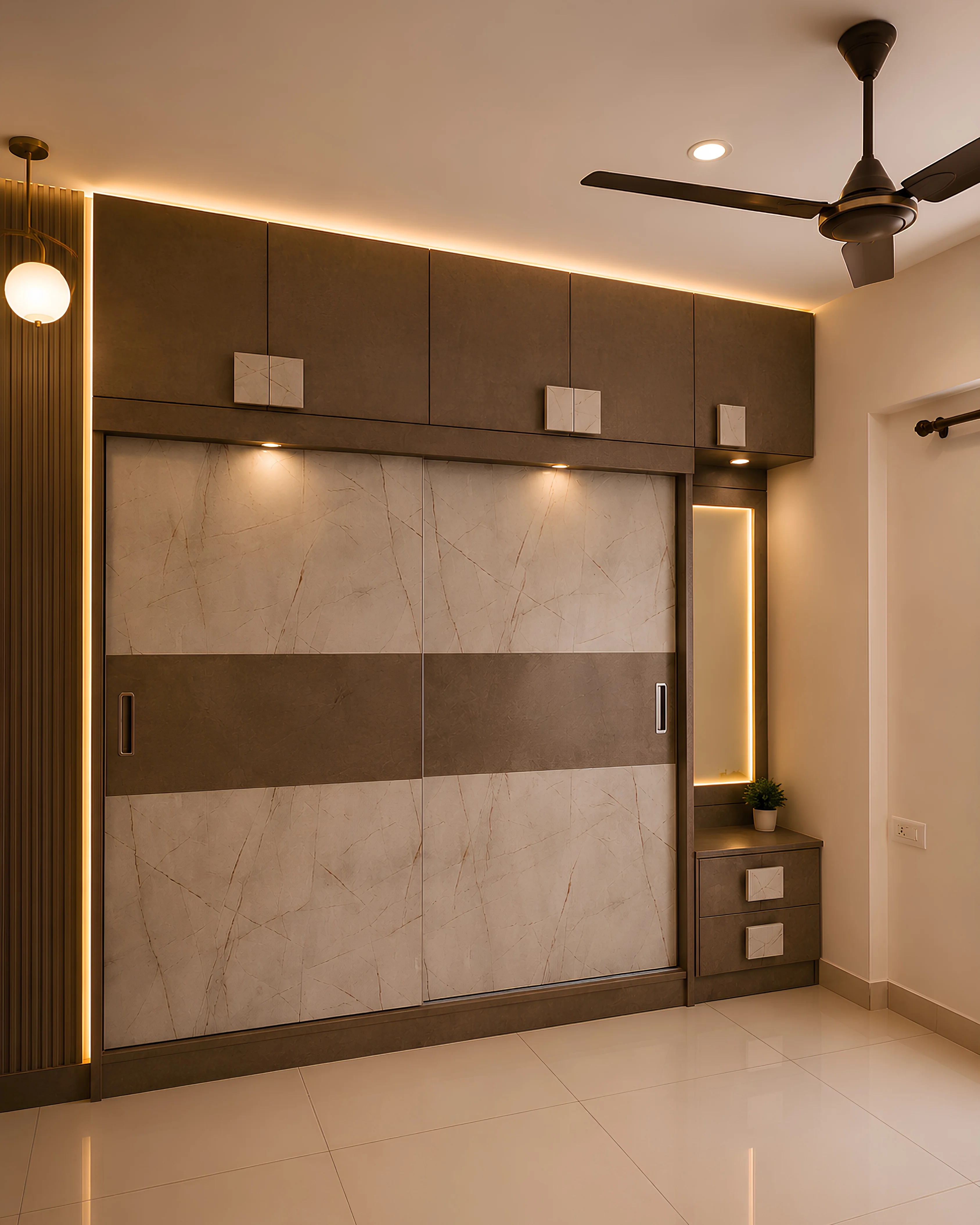 Custom wardrobe design in Bangalore